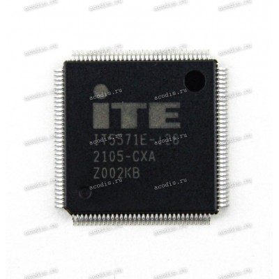 Микросхема ITE IT5571E-128 CXA, IT5571E-128 CXA, CXS, CX0, CXO, CXZ LQFP-128P EMBEDDED CONTR INVENTEC 6019B1965801 (Asus p/n: 06037-00440000) NEW original