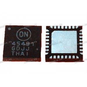 Микросхема ON Semiconductor NCP45491, NCP45491XMNTWG, 45491 QFN32 32-QFN 4x4  (Asus p/n: 06129-00090000) NEW original 26V, 4-Channel Voltage Bus and 4-Channel High-Side Current Shunt Monitor 