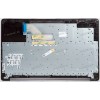 Keyboard Digma EVE 15 P417 ES5063EW, EVE 15 P418 ES5064EW + topcase (ZX-366-6) SP14592, SP22053 (Black/Matte/RUO) черная матовая русифицированная с черным топкейсом                            