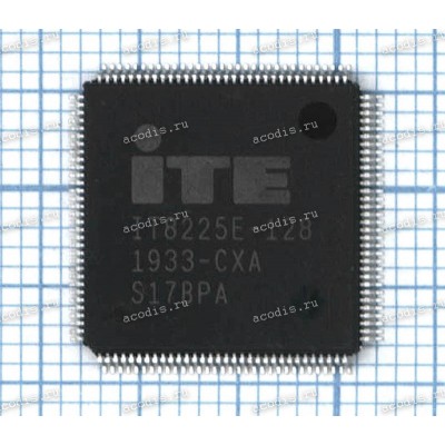 Микросхема ITE IT8225E-128/CX, IT8225E128-CXA, IT8225E-128-СXA LQFP-128 (Asus p/n: 06037-00260200)