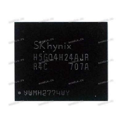 Микросхема SKhynix H5GQ4H24AJR-R4C GDDR5 128M*32 8.0 1.55V BGA170 (Asus p/n: 03008-00031800) NEW original