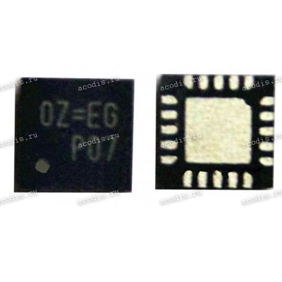 Микросхема RichTek RT8812, RT8812A, RT8816AGQW (OZ=3L, 0Z=3L, OZ = 3L, 0Z = 3L, 0Z = FC, 0Z = ED, 0Z=FC, 0Z=ED, OZ=xx, 0Z=xx, OZ = xx, 0Z = xx) QFN-20 (Asus p/n: 06024-00023600) QCI AL008816000