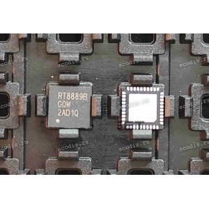 Микросхема RichTek RT8889BGQW WQFN-40L PWM CONTROLLER (Asus p/n: 06095-00960100) NEW original