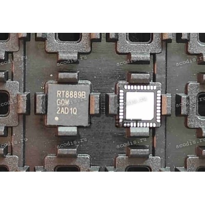 Микросхема RichTek RT8889BGQW WQFN-40L PWM CONTROLLER (Asus p/n: 06095-00960100) NEW original