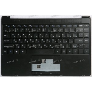 Keyboard Digma EVE 14 C414 NA9144BXW01 + topcase Q14UHR _X318B _US SP22697 (Black/Black/Matte/RUO)