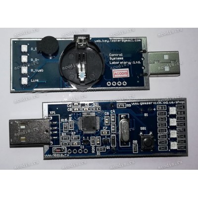 Тестер USB портов и инициализации для диагностики ноутбука и компьютера Control Systems Laboratory CSLUSBT-v1 (USB port and initialization tester for laptop and computer diagnostics)