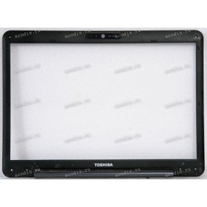 Верх. кр. рамка Toshiba A300 чёрная матовая (V00012350, 6051B0264)