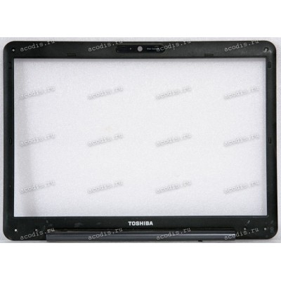 Верх. кр. рамка Toshiba A300 чёрная матовая (V00012350, 6051B0264)