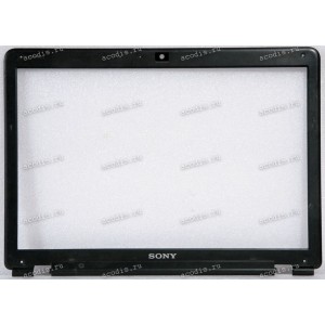 Верх. кр. рамка Sony VGN-CR590, PCG-5L2L  чёрная матовая (3-212-161, 3DGD1LBN000)