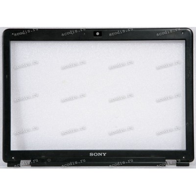 Верх. кр. рамка Sony VGN-CR590, PCG-5L2L  чёрная матовая (3-212-161, 3DGD1LBN000)
