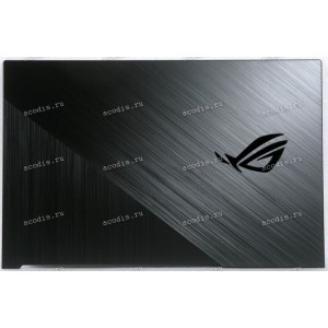 Верхняя крышка Asus G731GW-1C чёрная матовая фактурная (90NR01Q3-R7A010)