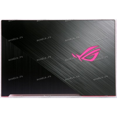 Верхняя крышка Asus G512LI, G512LU, G512LV, G512LW, G512LWS-1H чёрная матовая (90NR0343-R7A020)
