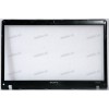 Верх. кр. рамка Sony VPC-EE3M1R чёрная (3BNE7LBN040)