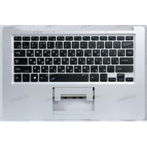 Keyboard Digma EVE 14 C405 ES4048EW + topcase MB27716023 YMS-0186-A VER:A0 SP12819 (Black/Silver/Matte/RUO)
