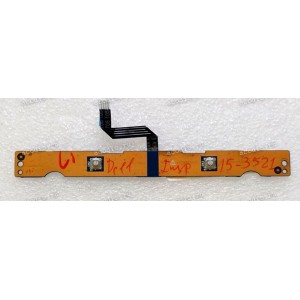 Power Button board & cable Dell Inspiron 15 - 3521, 5521, 3537, 5537  плата кнопок тачпада с кабелем LS-9103P (p/n: NBX00019P00)