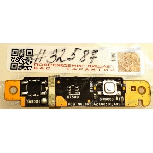 Power Button board IO  Lenovo C40-30, C40-05, C440, B40-30,S300, S400 ,01AJ761 одна кнопка (p/n:6050A2748101 )