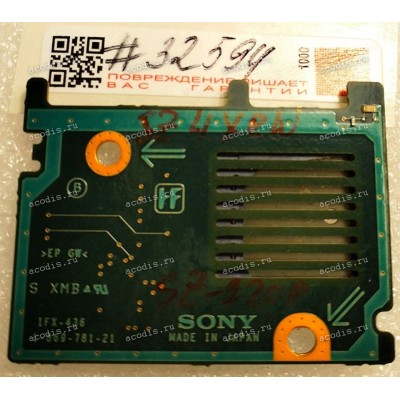 Memory Stick SD board Sony VGN-SZ120P, IFX-436 (p/n:1-869-781-11)