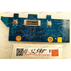 TouchPad Mouse Button Fingerprint board  BD Sony VAIO VGN-SZ120P ,(p/n: 1-869-791-11)