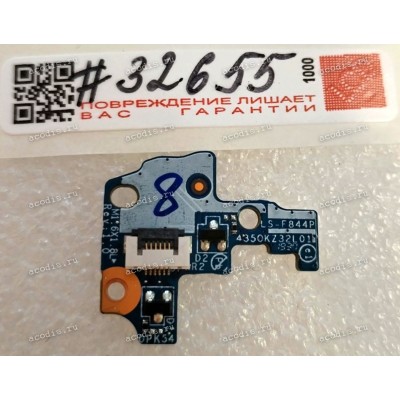Power Button board HP Pavilion 15-CX0056 (p/n: 4350KZ32L01   LS-F874P/ F844P)