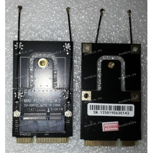 Переходник Mini PCI-E в NGFF M.2 "E key" SU-EM5101 для WiFi / Bluetooth Intel AX200, 9260, 8265, 8260, BCM94352Z, DW1560