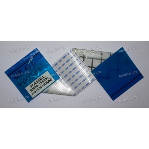 LCD LVDS FFC шлейф мониторный 30 pin прямой, шаг 1.0 mm, длина 130 mm Samsung SyncMaster UE18D4003BW (p/n BN96-18829L), без замков