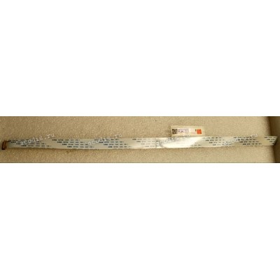 FFC шлейф 30 pin прямой, шаг 0.5 mm, длина 400 mm с разъёмом LVDS / eDP I-PEX 20453-030T