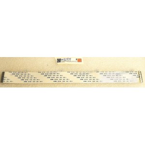 FFC шлейф 40 pin прямой, шаг 0.5 mm, длина 250 mm с разъёмом LVDS / eDP I-PEX 20453-040T