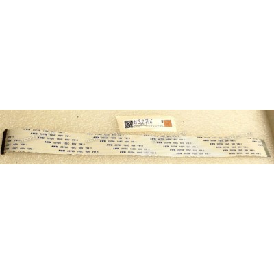 FFC шлейф 40 pin обратный, шаг 0.5 mm, длина 250 mm с разъёмом LVDS / eDP I-PEX 20453-040T