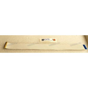 FFC шлейф 40 pin обратный, шаг 0.5 mm, длина 250 mm с разъёмом LVDS / eDP I-PEX 20453-040T