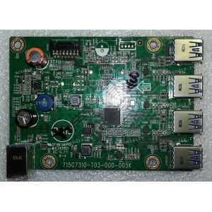 USB board Lenovo 23,0" 1920x1080 ThinkVision T2324pA (00PC133), T23I-10 715G7310-T03-000-005K (VIA VLI VL811-Q8P, S25K 5312, MXIC MX25L512E)