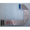 LCD LVDS FFC шлейф мониторный 30 pin обратный, шаг 1.0 mm, длина 300 mm LG 23" 1920x1080 23MB35PM-BF.AEUHJPN, с замкоом только со стороны матрицы