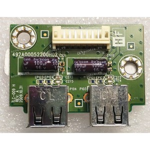 USB Board HP 23,0" 1920x1080 E231 Type 1, Z23i (ILC-009 H REV:A, 492A00052200H02)