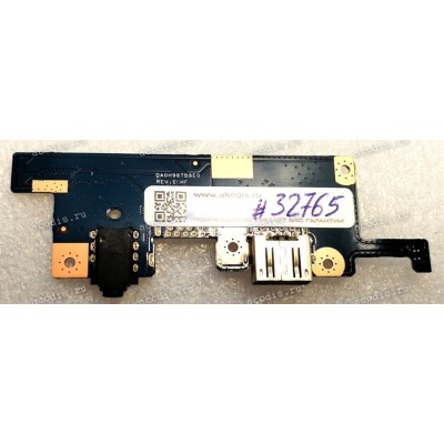 USB & Audio board Huawei Honor MagicBook X 15 BBR-WAI9 2021AP3137 (DA0H98TB8E0, DAOH98TB8E0, DA0H98TB8EO, DAOH98TB8EO REV:E HF) 