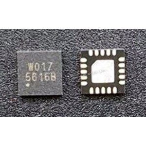 Микросхема GMT G5616B, G5616BRZ1U, 5616B TQFN3X3-20, WQFN-20L 3x3 ШИМ Complete DDR, DDRII and DDRIII Memory Solution Synchronous  Buck  PWM  Controller,  3A  LDO,  Buffered Reference = вроде как аналог RichTek RT8231A, RT8231AGQW (24=1A, 24=2D, 24=3D, 24=