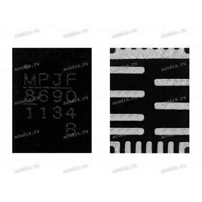 Микросхема MPS MP8690-C, MP86901-C, MP86901-CGLT-P 22V, 30A INTELLI-PHASE IN TQFN3X4