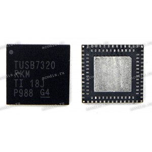 Микросхема Texas Instruments TUSB7320RKM, TUSB7320RKMR, TUSB7320RKMT USB 3.0-Compliant xHCI Host Controller PWQFN, WQFN-100