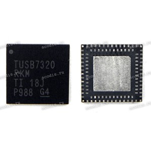 Микросхема Texas Instruments TUSB7320RKM, TUSB7320RKMR, TUSB7320RKMT USB 3.0-Compliant xHCI Host Controller PWQFN, WQFN-100 Микросхема Texas Instruments TUSB7320RKM, TUSB7320RKMR, TUSB7320RKMT USB 3.0-Compliant xHCI Host Controller PWQFN, WQFN-100