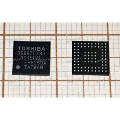 Микросхема Toshiba TC358870XBG, 358870XBG P-VFBGA80-0707-0.65-001 BGA-80 (Asus p/n: 06106-00490000) NEW original