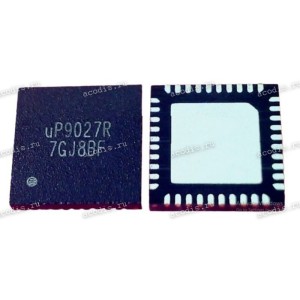 Микросхема UPI uP9027R, uP9027RQGJ QFN-40 Микросхема UPI uP9027R, uP9027RQGJ QFN-40