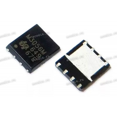 Транзистор UBIQ QM3056M6, M3056M, QM3056M6AC PRPAK5x6 N-MOSFET 30V 100A 1,8mOhm UBIQ PRPAK5X6 (Asus p/n: 07005-A0480000, 07005-A0480100)