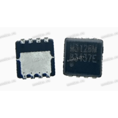 Транзистор UBIQ QM3126M3, M3126M PRPAK3x3 N-MOSFET 30V 32A 15mOhm (Asus p/n: 07005-A1110000)