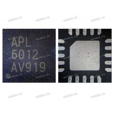 Микросхема Anpec APL6012QBI-TRG, APL6012QBI-TUG, APL 6012 TQFN3x3-20P (Asus p/n: 06021-00280000) Low-Power, 8-bit, 15-Channel Analog to Digital Converters