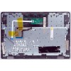 Keyboard Digma EVE 11 C421Y ES1067EW + topcase MB2455010 YXT NB93-131 SP18774 (Black/Matte/RUO) черная матовая русифицированная с серым топкейсом