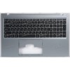 Keyboard Digma Pro Fortis M DN17P3-8CXN01, DN17P3-ADXW01 + topcase (NS14IC-819R X317F US) SP28666 (Black/Silver/Matte/RUO/LED) черная матовая русифицированная с серебристым топкейсом с подсветкой Keyboard Digma Pro Fortis M DN17P3-8CXN01, DN17P3-ADXW01 + topcase (NS14IC-819R X317F US) SP28666 (Black/Silver/Matte/RUO/LED) черная матовая русифицированная с серебристым топкейсом с подсветкой