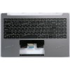 Keyboard Digma Pro Sprint M DN15R5-8CXW02 + topcase (PRIDE+K3887 MB333101) SP29883 (Black/Grey/Matte/RUO/LED) черная матовая русифицированная с темно-серым топкейсом