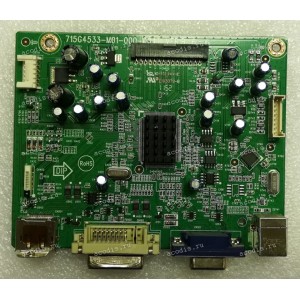 Mainboard HP Compaq 23,0" 1920x1080 LA2306x (715G4533-M01-000-004I VER:B 6-6) чип под радиатором
