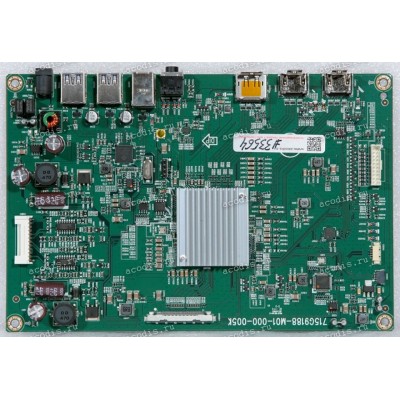 Mainboard Asus LMT 35,0" 3440x1440 XG35VQ MAIN BOARD TPV / 756GQICB0CA004 (04020-02760200, 715G9188-M01-000-005K) Chips GL3523