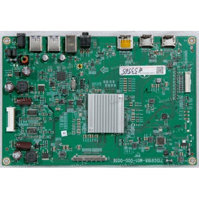 Mainboard Asus LMT 35,0" 3440x1440 XG35VQ MAIN BOARD_V3 TPV / 756GQICB0CA010 (04020-02760300, 715G9188-M01-000-005K) Chips GL3523