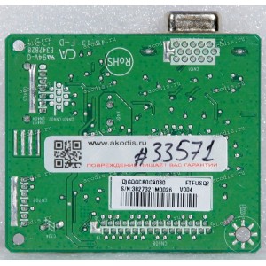 Mainboard Asus LMT 21,5" 1920x1080 VP228DE MB (CTOC 3EAA) NEWFW TPV 756GQGCB0CA030 (04020-01994800, 715G6948-M01-008-004Y, 715G6948-M01-008-004L) Chips RTD2280CL