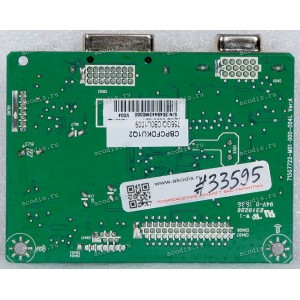 Mainboard Asus LMT 23,6" 1920x1080 VP247NA MAIN BOARD TPV 756GQICB0U1009 (04020-02003900, 715G7722-M01-000-004L) Chips TSUMO58CHG-1, RT8290A